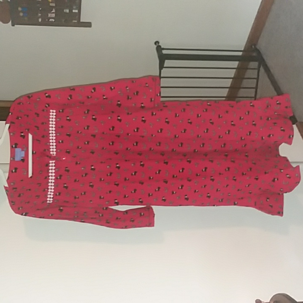 Red Scottie Dog Nightgown